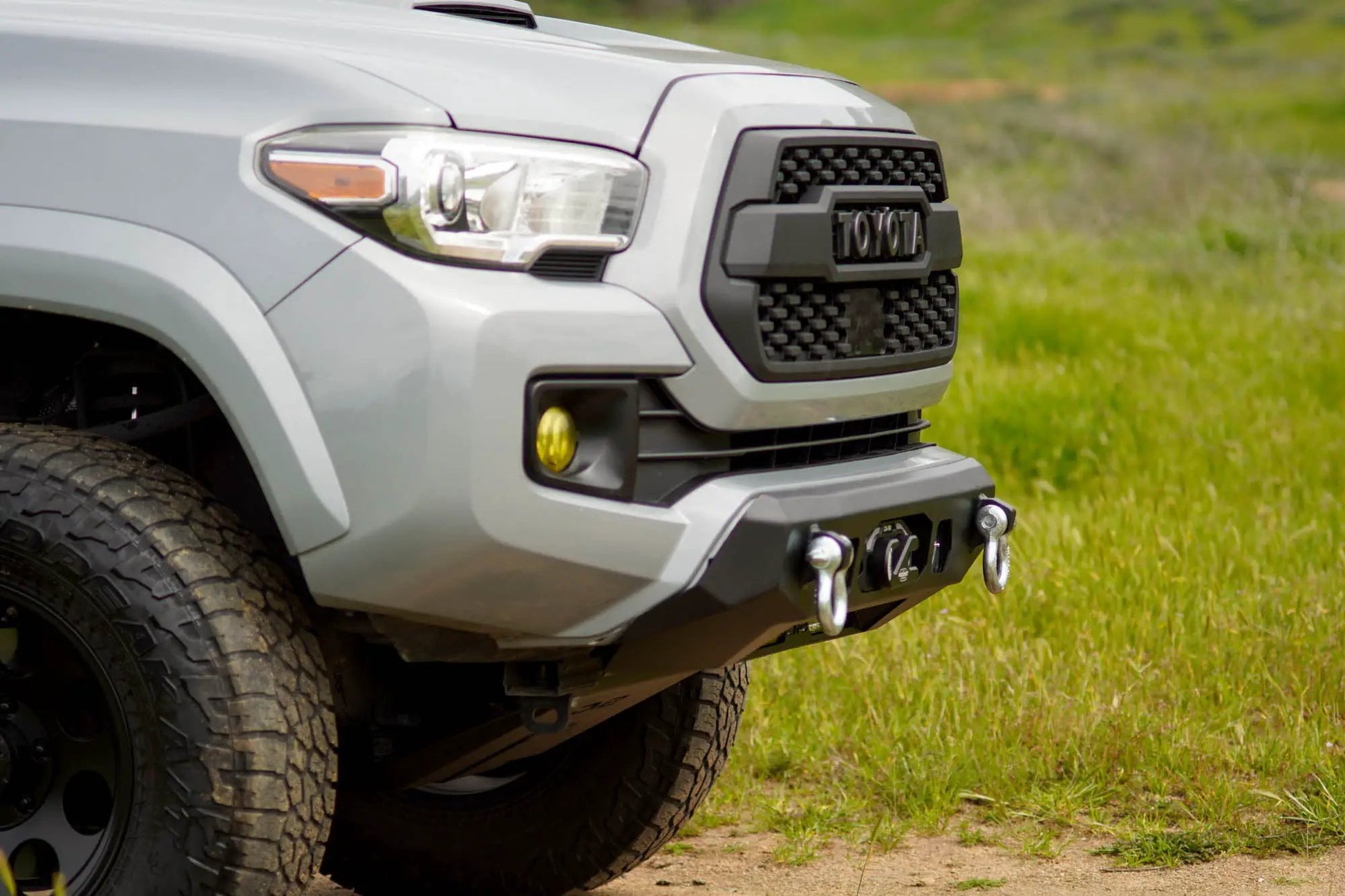 DV8 Offroad 2016-2023 Toyota Tacoma Centric Winch Front Bumper by DV8 Offroad