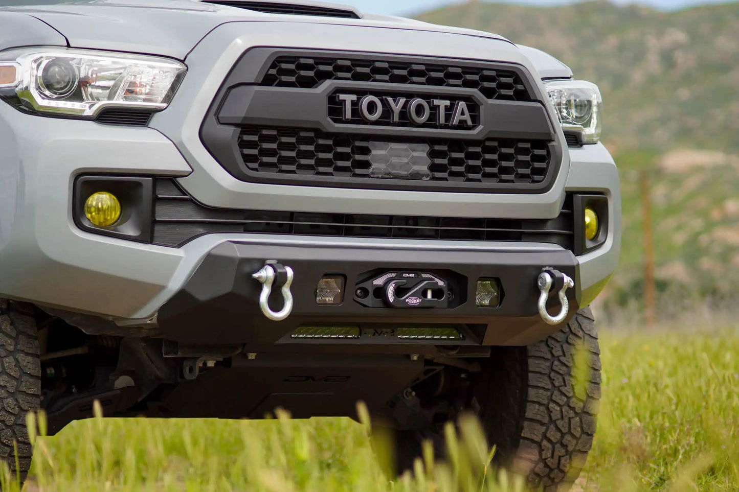 DV8 Offroad 2016-2023 Toyota Tacoma Centric Winch Front Bumper by DV8 Offroad