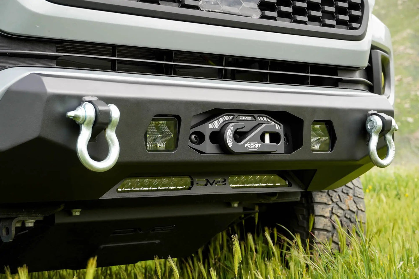 DV8 Offroad 2016-2023 Toyota Tacoma Centric Winch Front Bumper by DV8 Offroad