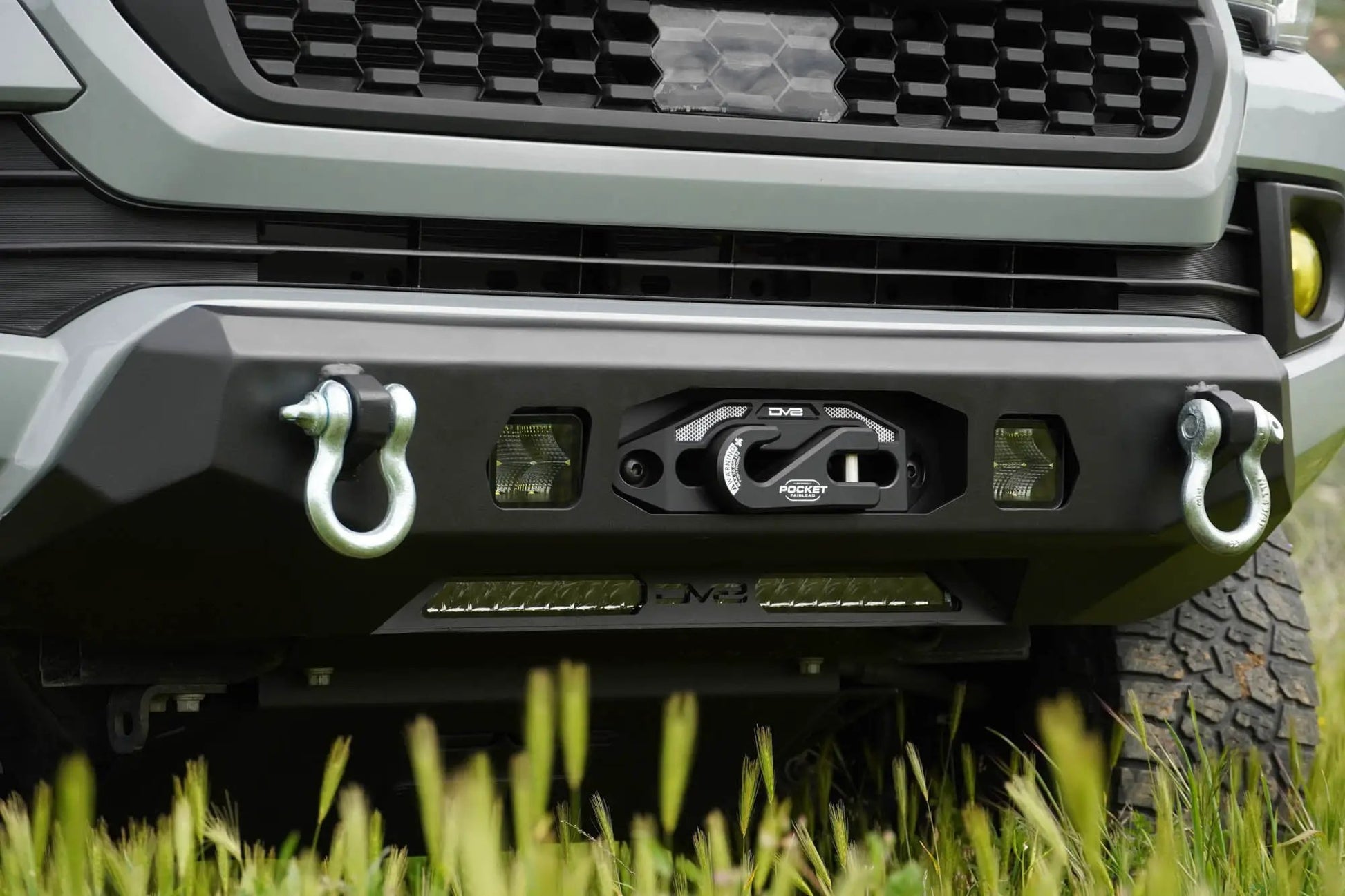 DV8 Offroad 2016-2023 Toyota Tacoma Centric Winch Front Bumper by DV8 Offroad