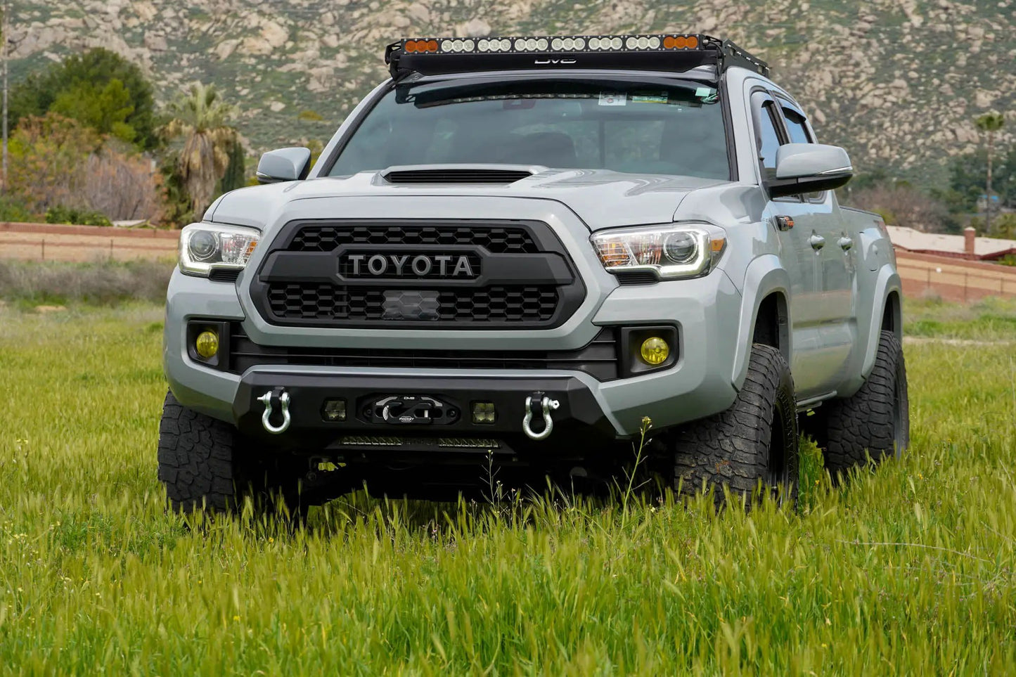 DV8 Offroad 2016-2023 Toyota Tacoma Centric Winch Front Bumper by DV8 Offroad