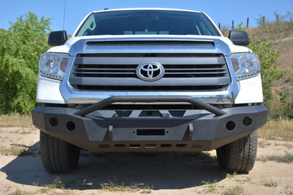 DV8 Offroad 14-19 Toyota Tundra Truck Front Full Size Bumper by DV8 Offroad