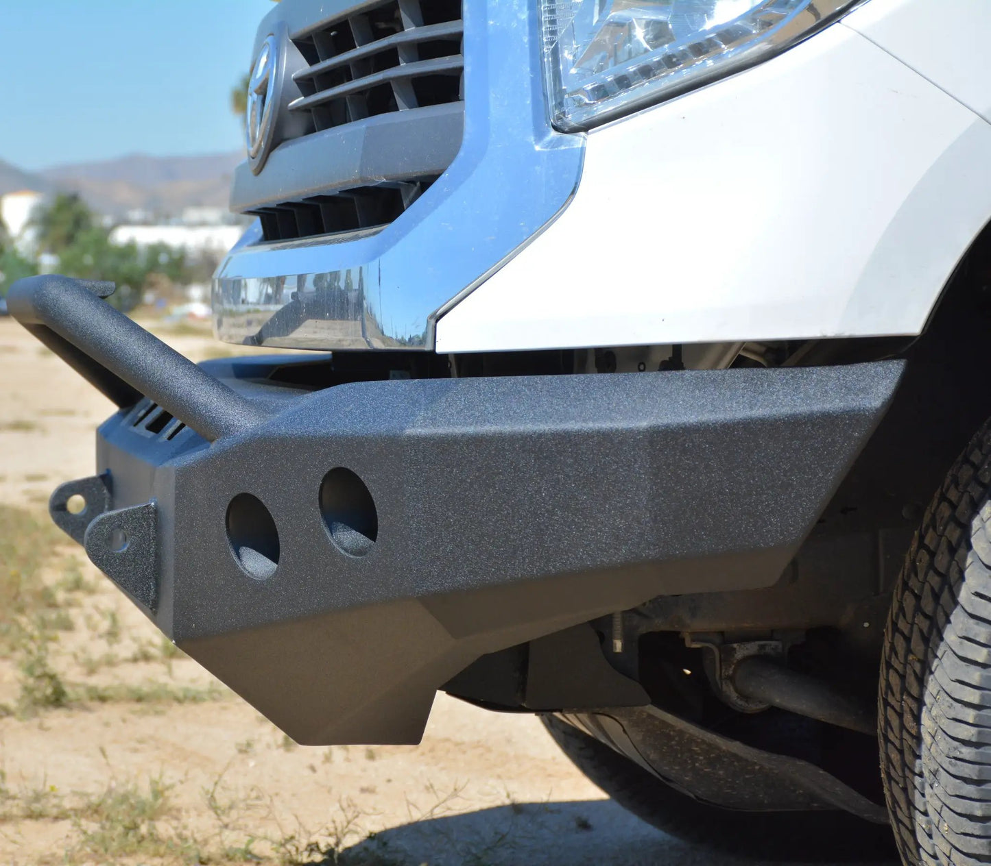 DV8 Offroad 14-19 Toyota Tundra Truck Front Full Size Bumper by DV8 Offroad