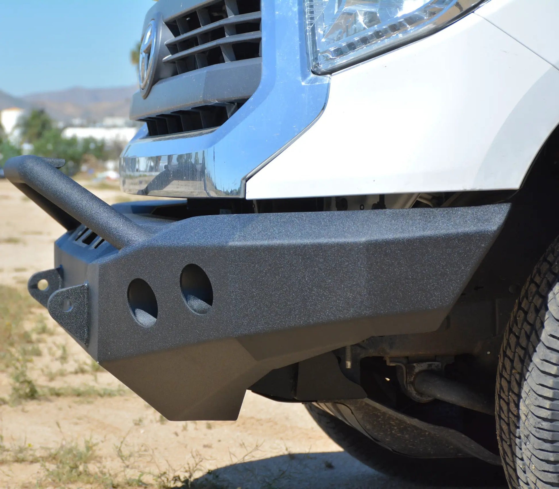 DV8 Offroad 14-19 Toyota Tundra Truck Front Full Size Bumper by DV8 Offroad