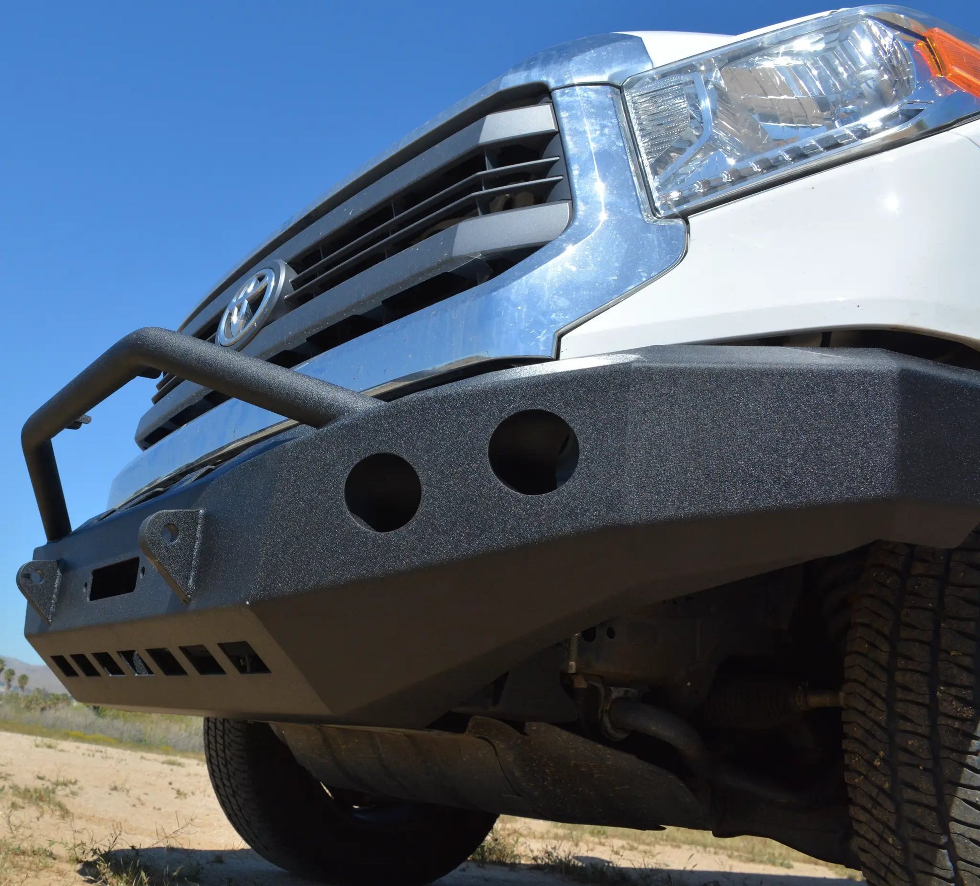 DV8 Offroad 14-19 Toyota Tundra Truck Front Full Size Bumper by DV8 Offroad