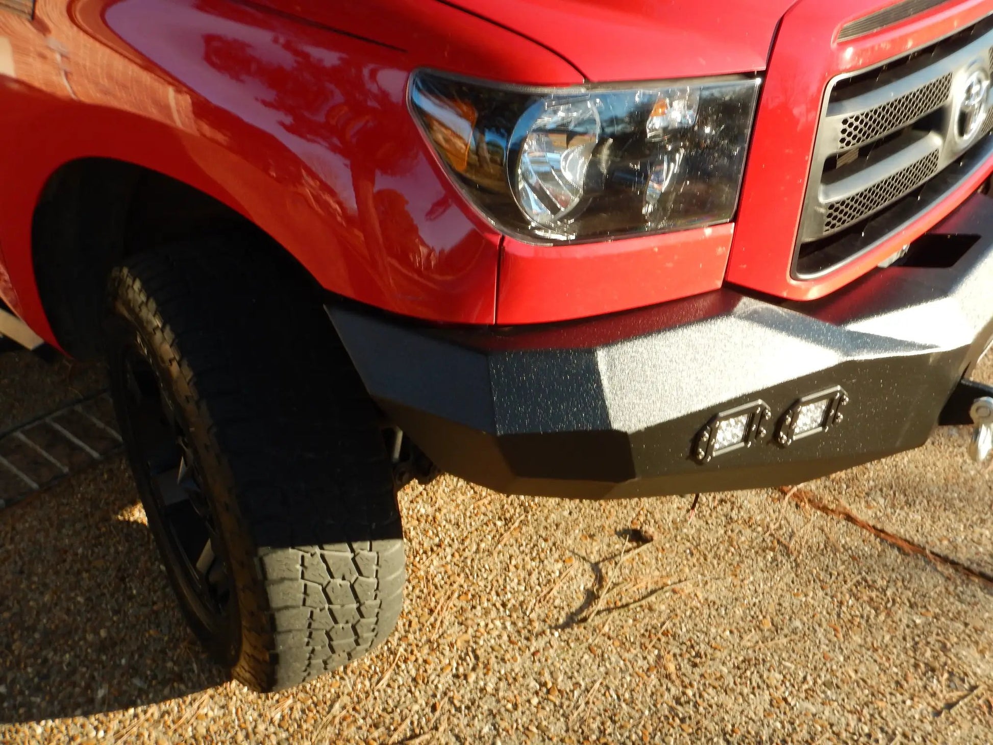 DV8 Offroad 07-13 Toyota Tundra Truck Front Full Size Bumper by DV8 Offroad
