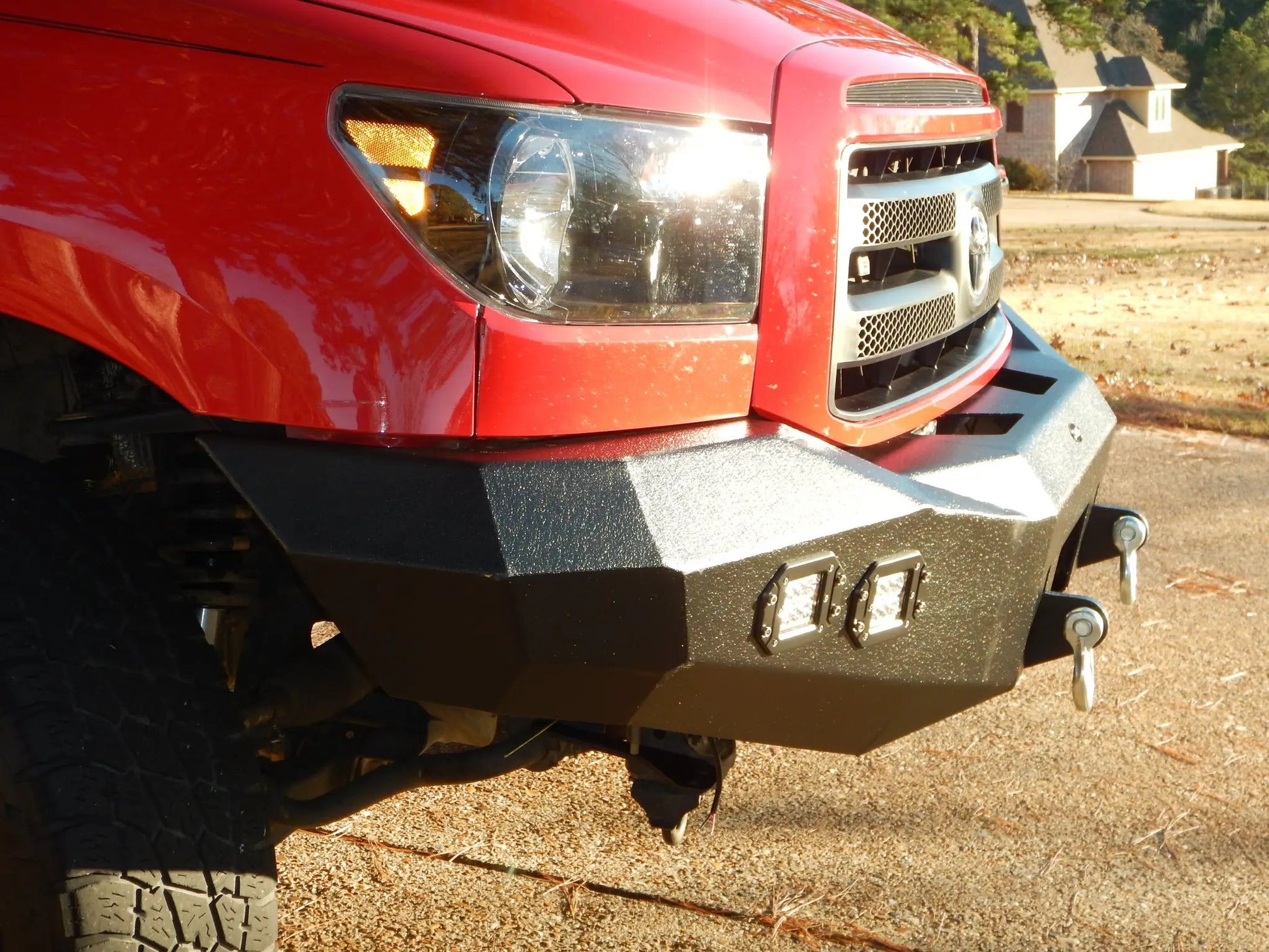 DV8 Offroad 07-13 Toyota Tundra Truck Front Full Size Bumper by DV8 Offroad