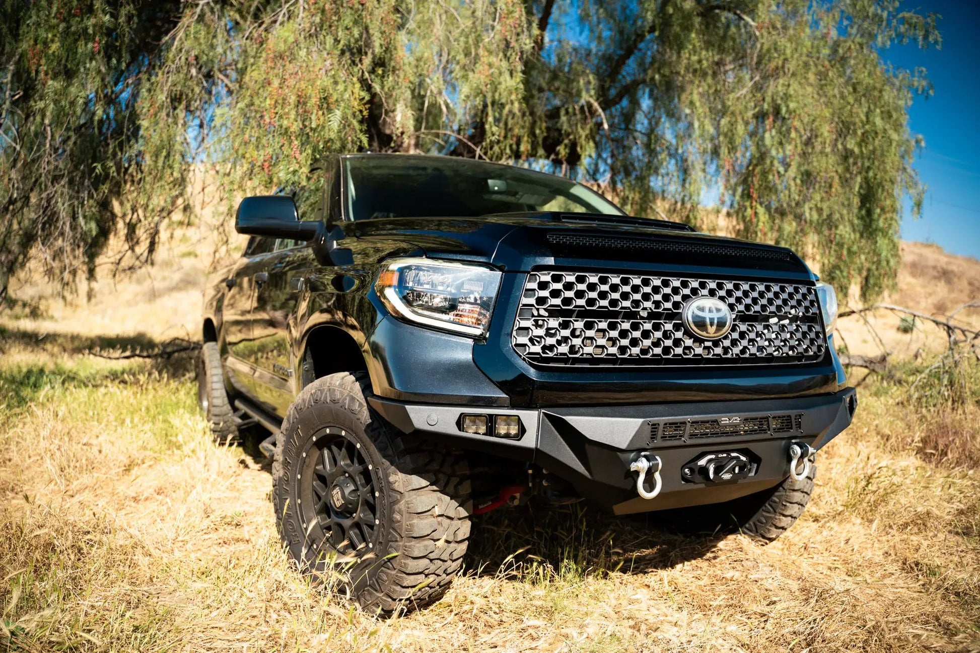 DV8 Offroad 2014-2021 Toyota Tundra Spec Series Front Bumper by DV8 Offroad