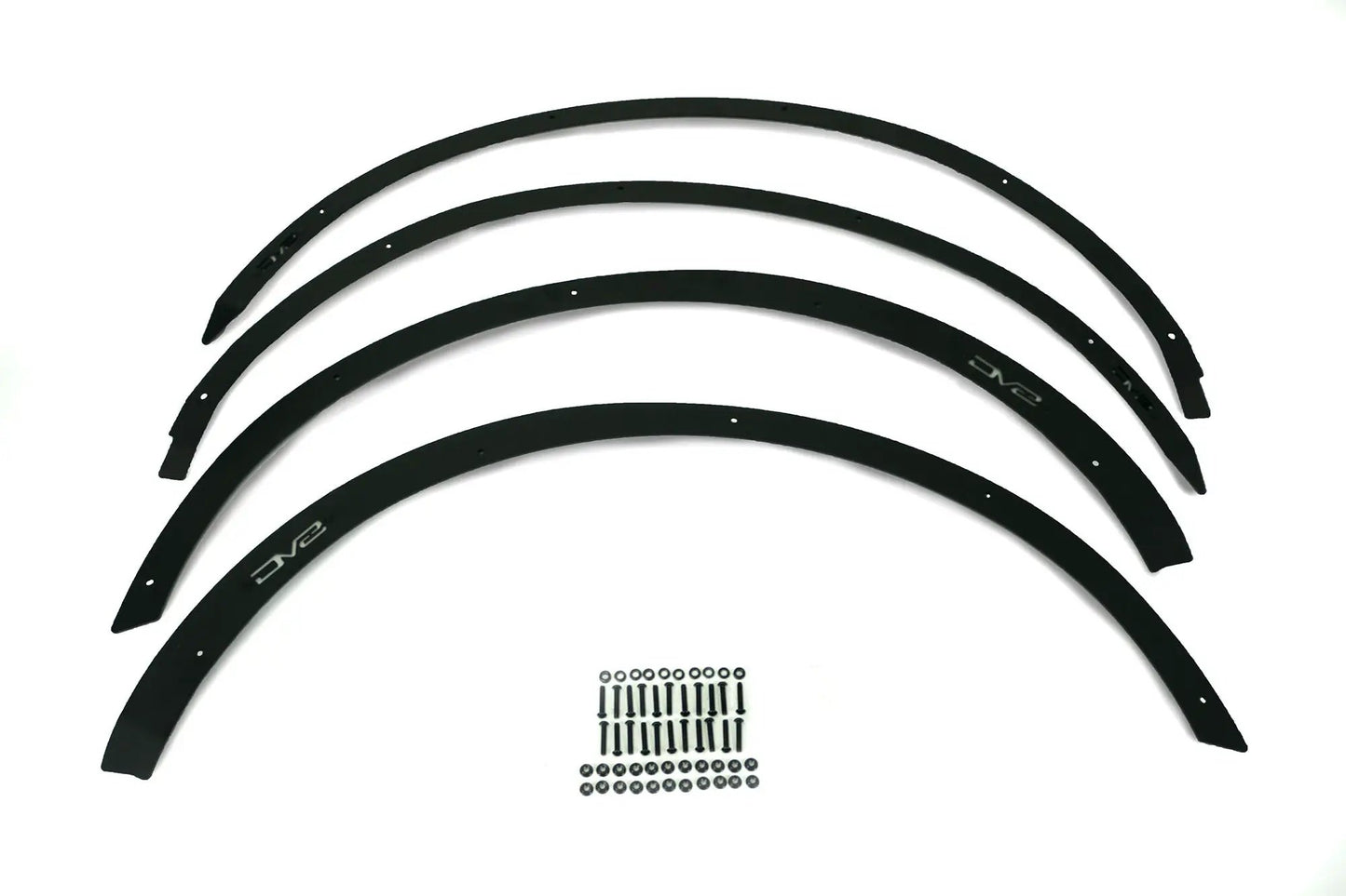 DV8 Offroad Fender flare deletes for the 2021+ Bronco in order to eliminate factory flares & maximize tire clearance. by DV8 Offroad