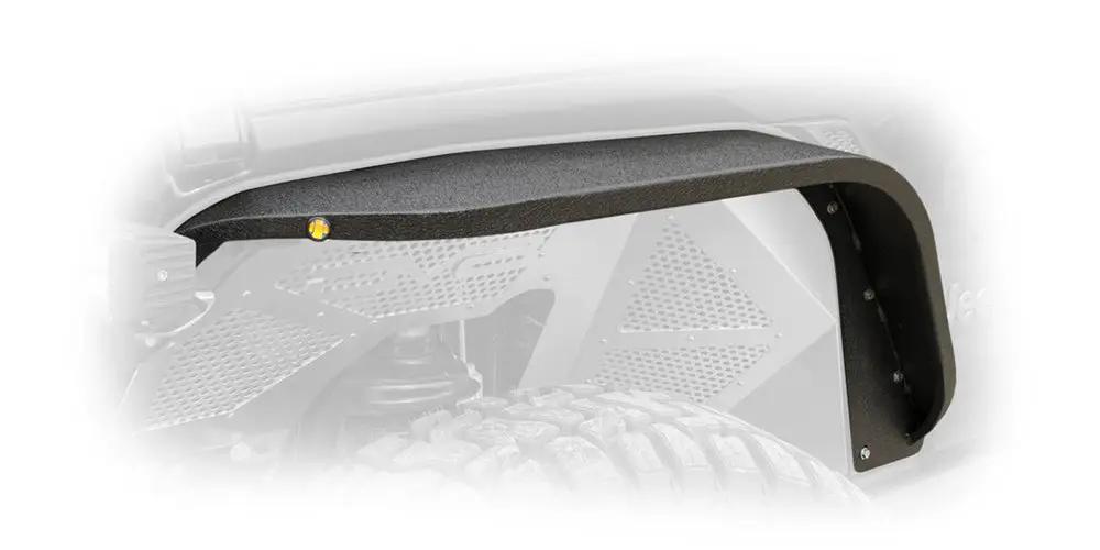 DV8 Offroad Jeep JT Fender Flares; Slim; Front & Rear by DV8 Offroad