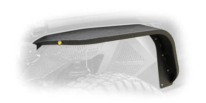 DV8 Offroad Jeep JT Fender Flares; Slim; Front & Rear by DV8 Offroad