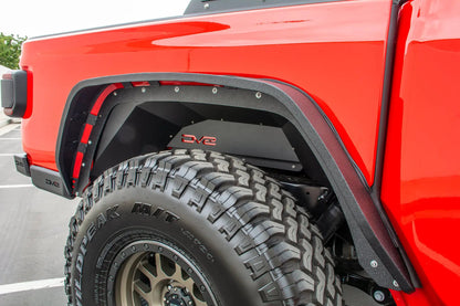 DV8 Offroad Jeep JT Fender Flares; Slim; Front & Rear by DV8 Offroad
