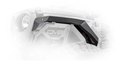 DV8 Offroad Jeep JT Fender Flares; Armor; Front & Rear by DV8 Offroad