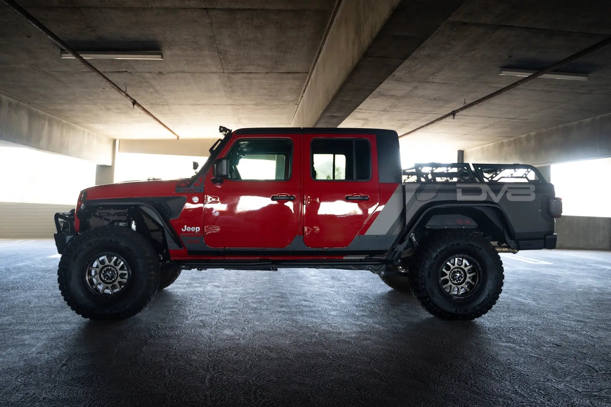 DV8 Offroad Jeep Gladiator JT Slim Fender Flares by DV8 Offroad