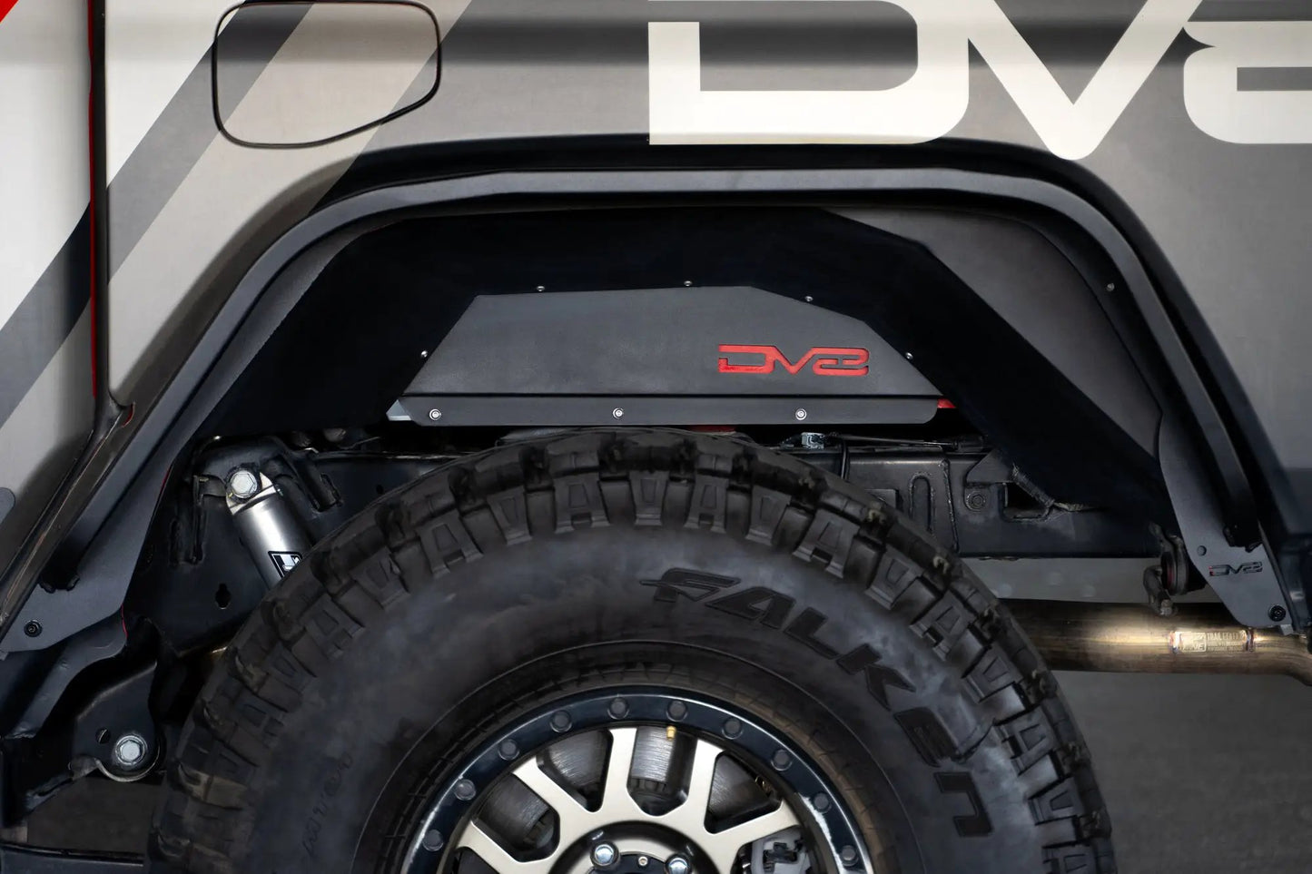 DV8 Offroad Jeep Gladiator JT Slim Fender Flares by DV8 Offroad