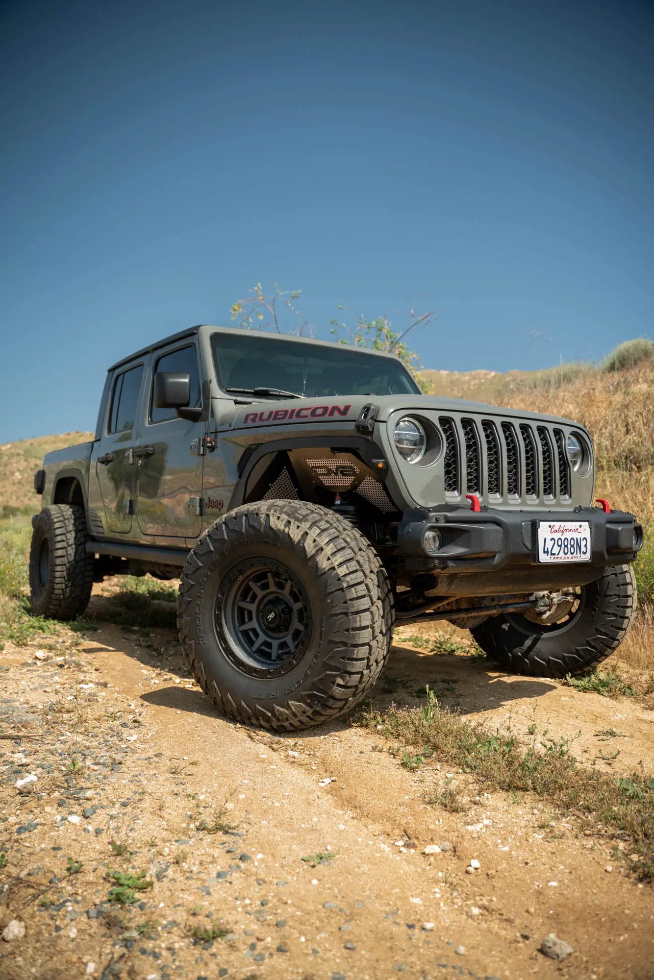 DV8 Offroad 2020-2024 Jeep Gladiator JT Fender Deletes by DV8 Offroad