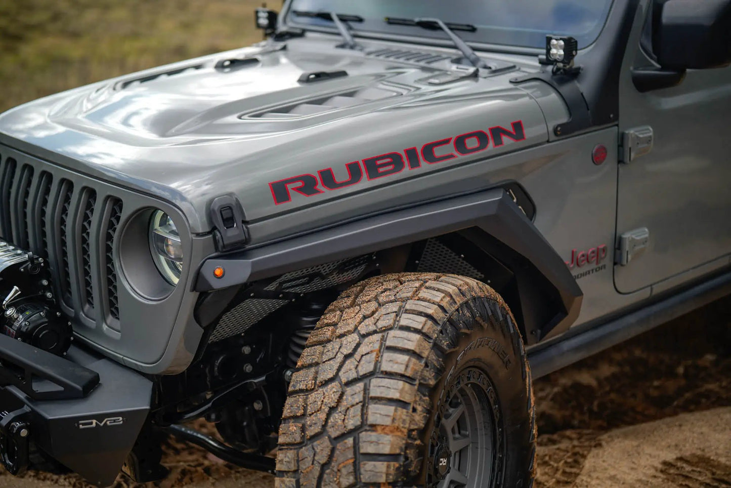 DV8 Offroad 2020-2025 Jeep Gladiator JT Armor Fender Flares by DV8 Offroad