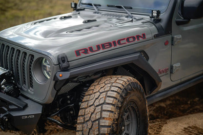 DV8 Offroad 2020-2025 Jeep Gladiator JT Armor Fender Flares by DV8 Offroad