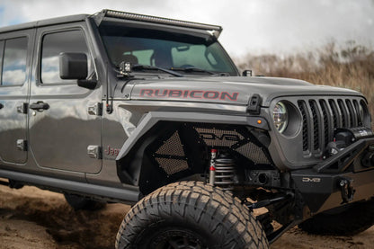 DV8 Offroad 2020-2025 Jeep Gladiator JT Armor Fender Flares by DV8 Offroad