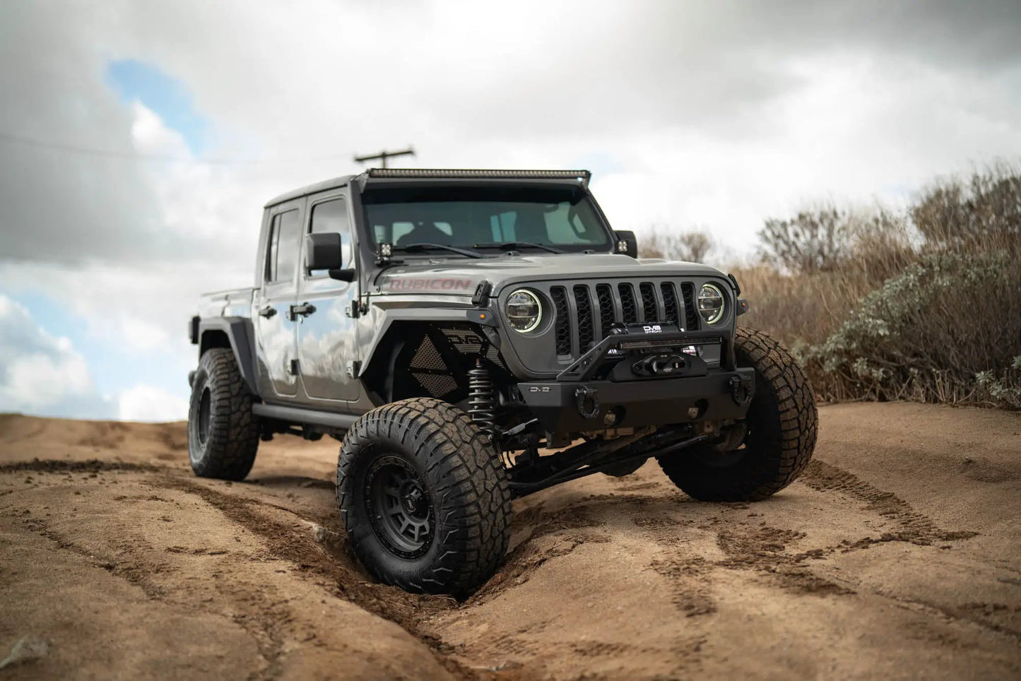 DV8 Offroad 2020-2025 Jeep Gladiator JT Armor Fender Flares by DV8 Offroad