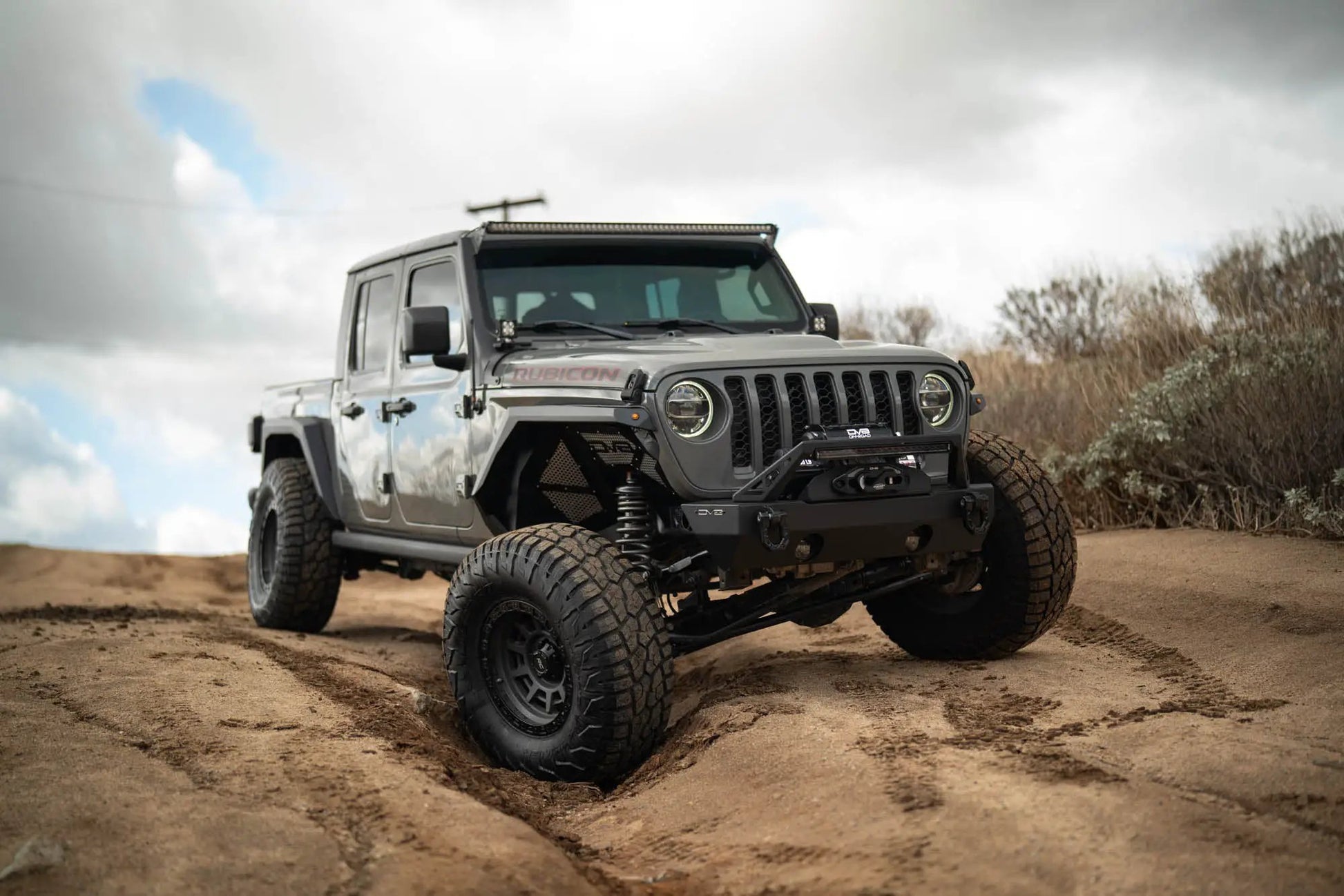 DV8 Offroad 2020-2025 Jeep Gladiator JT Armor Fender Flares by DV8 Offroad