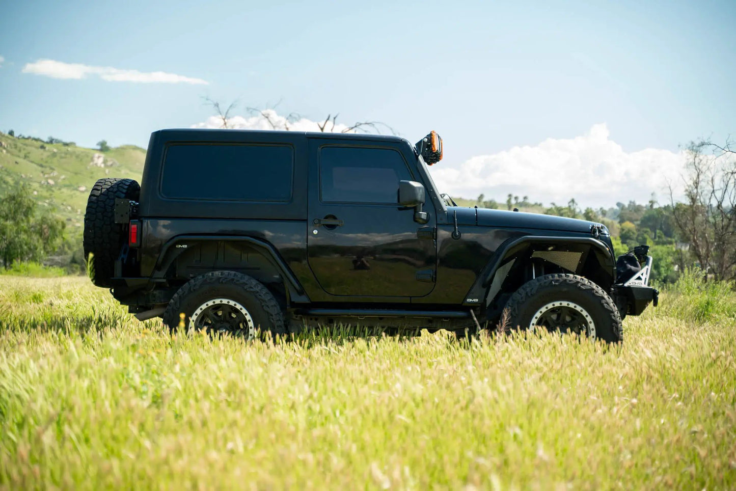 DV8 Offroad 2007-2018 Jeep Wrangler JK Spec Series Fender Flares by DV8 Offroad