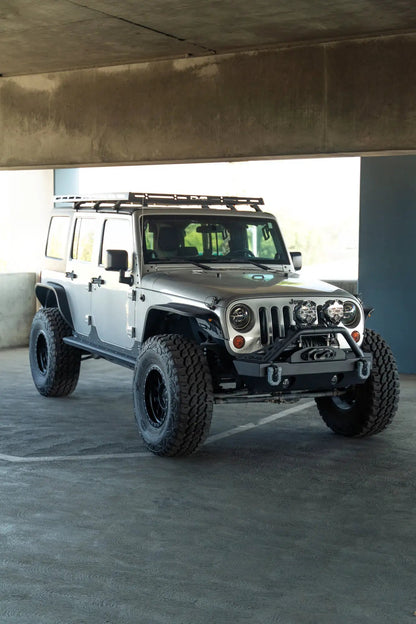 DV8 Offroad Jeep Wrangler JK Slim Fender Flares by DV8 Offroad