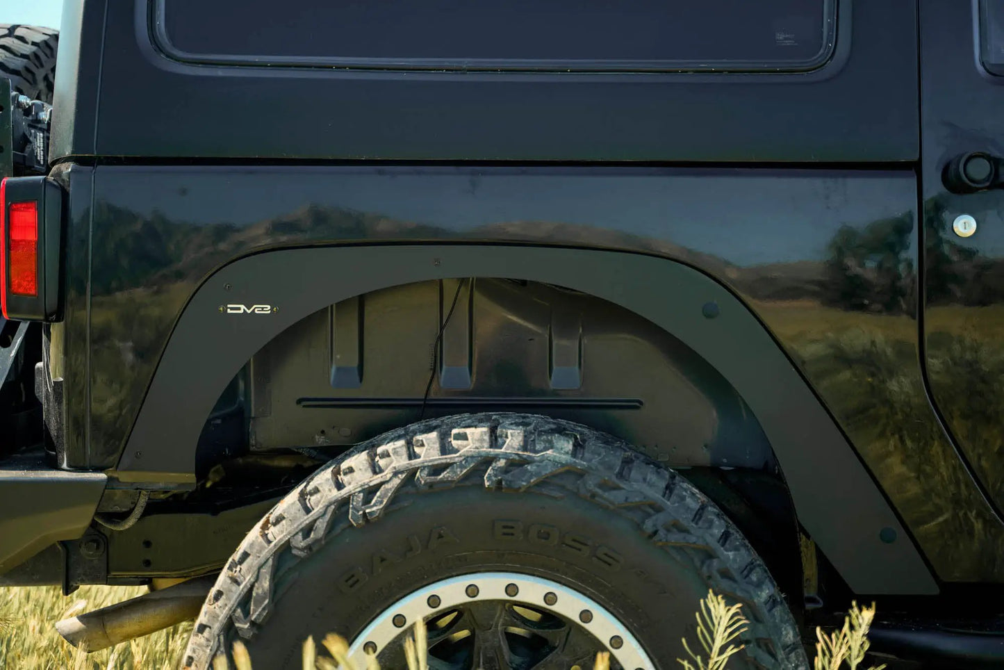 DV8 Offroad 2007-2018 Jeep Wrangler JK Fender Flare Deletes by DV8 Offroad