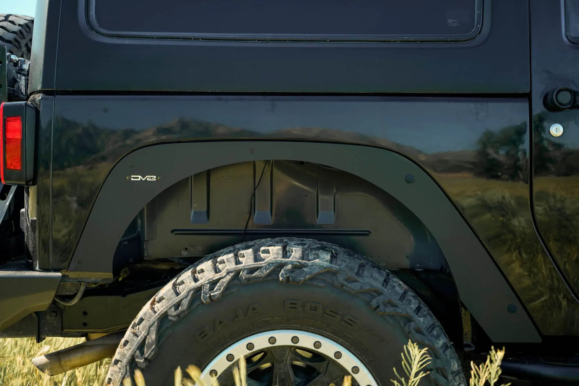 DV8 Offroad 2007-2018 Jeep Wrangler JK Fender Flare Deletes by DV8 Offroad