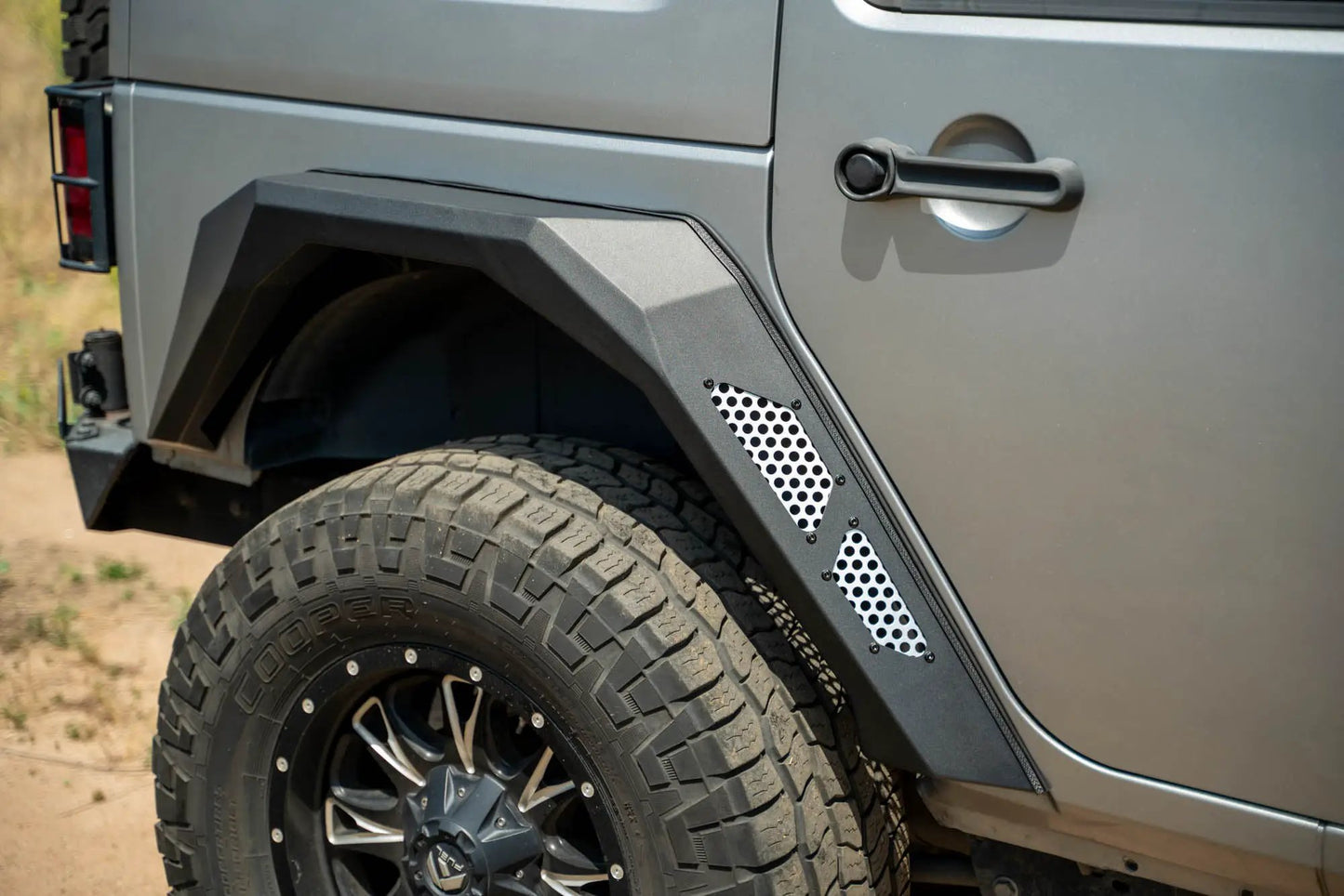 DV8 Offroad 2007-2018 Jeep Wrangler JK Armor Fender Flares Front & Rear by DV8 Offroad