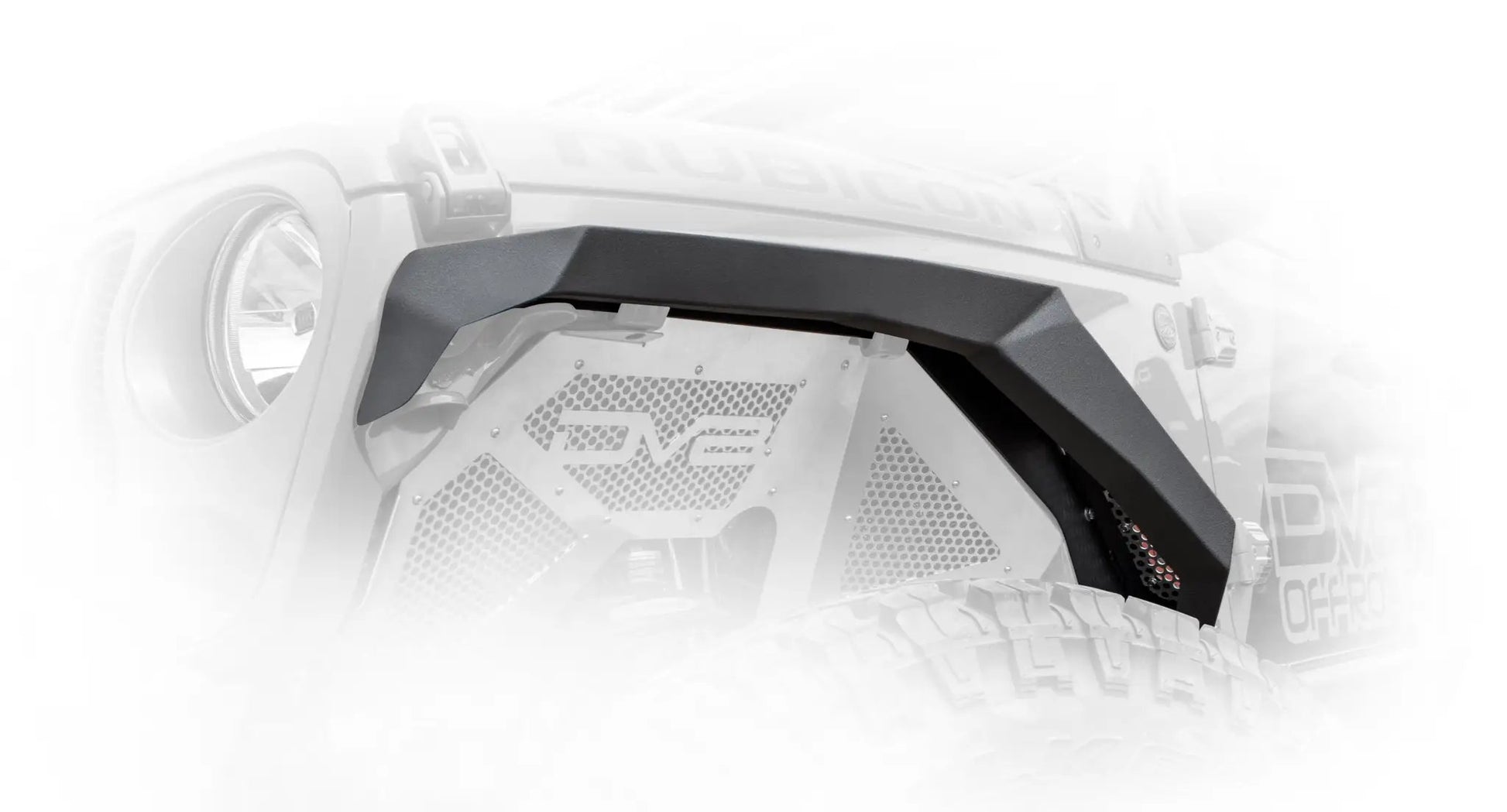 DV8 Offroad 18+ Jeep JL Fender Flares; Armor; Front & Rear by DV8 Offroad