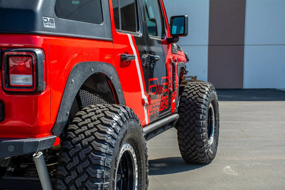 DV8 Offroad 18+ Jeep JL Fender Flares; Delete; Front & Rear by DV8 Offroad