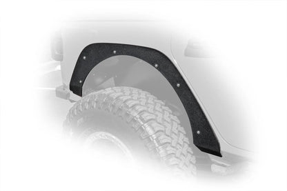 DV8 Offroad 18+ Jeep JL Fender Flares; Delete; Front & Rear by DV8 Offroad