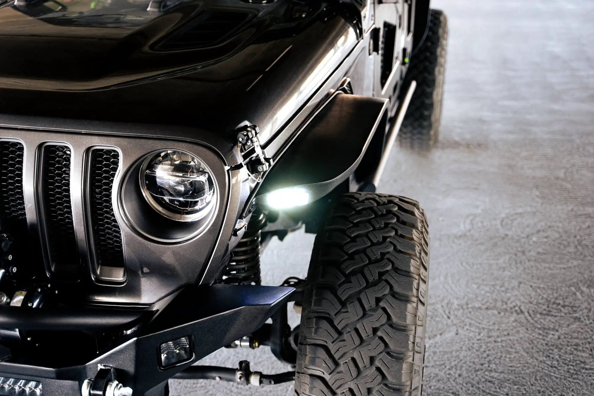 DV8 Offroad Jeep Wrangler JL Slim Fender Flares by DV8 Offroad