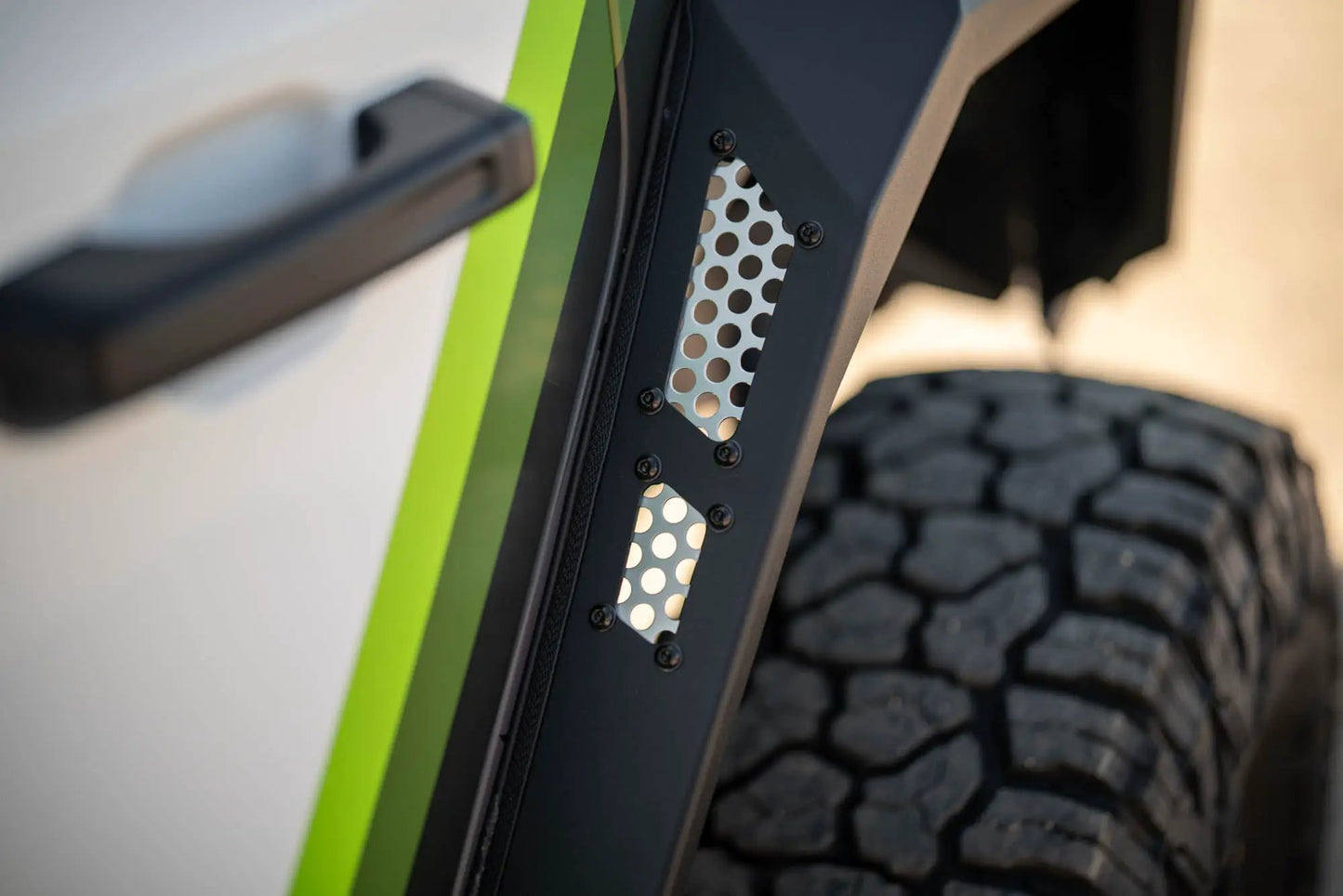 DV8 Offroad 2018-2025 Jeep Wrangler JL Armor Fender Flares by DV8 Offroad
