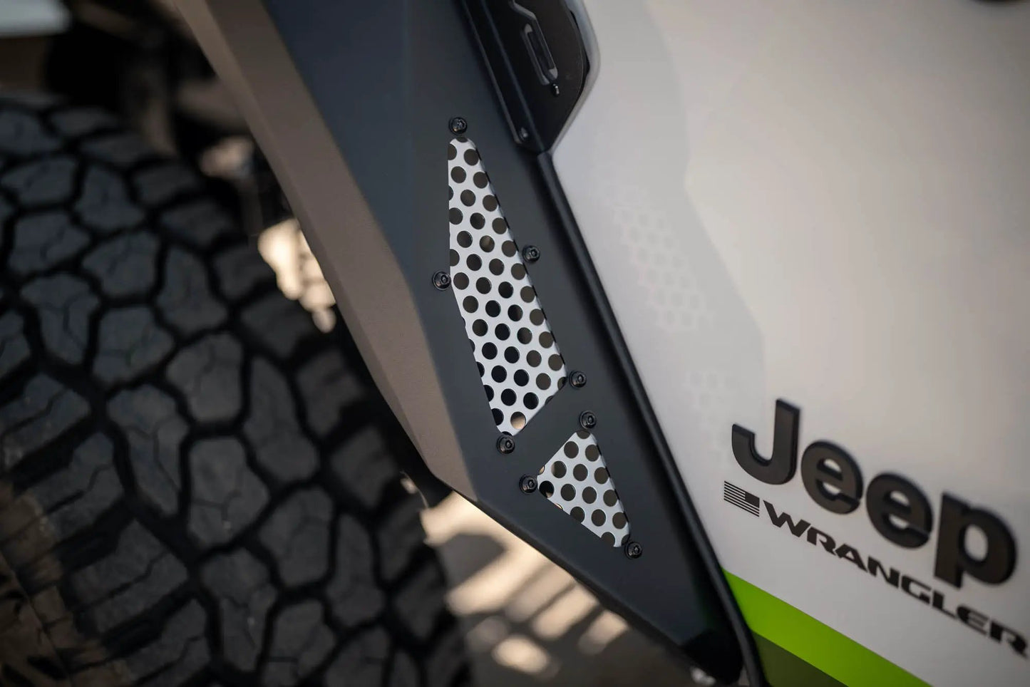 DV8 Offroad 2018-2025 Jeep Wrangler JL Armor Fender Flares by DV8 Offroad