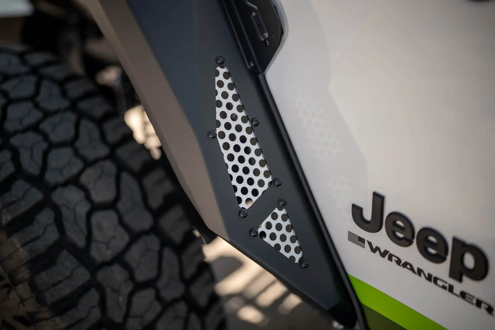 DV8 Offroad 2018-2025 Jeep Wrangler JL Armor Fender Flares by DV8 Offroad