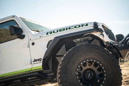 DV8 Offroad 2018-2025 Jeep Wrangler JL Armor Fender Flares by DV8 Offroad