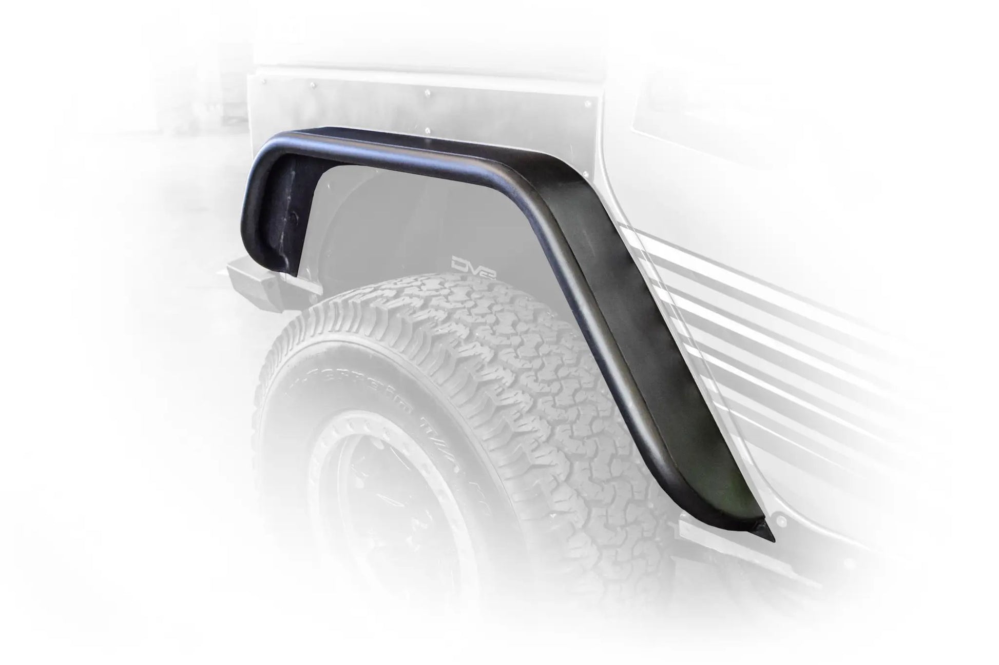DV8 Offroad 07-18 Jeep JK Fender Flares; Wide; Front & Rear by DV8 Offroad