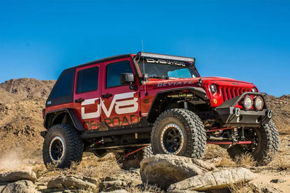 DV8 Offroad Jeep JK Wide Fender Flares Front & Rear by DV8 Offroad