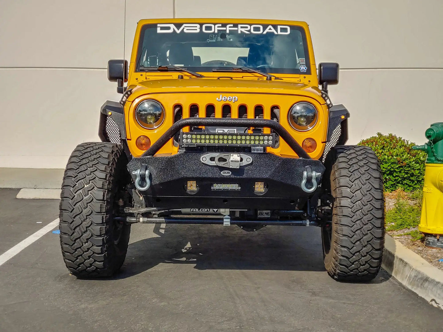 DV8 Offroad 07-18 Jeep JK Fender Flares; Armor; Front & Rear by DV8 Offroad