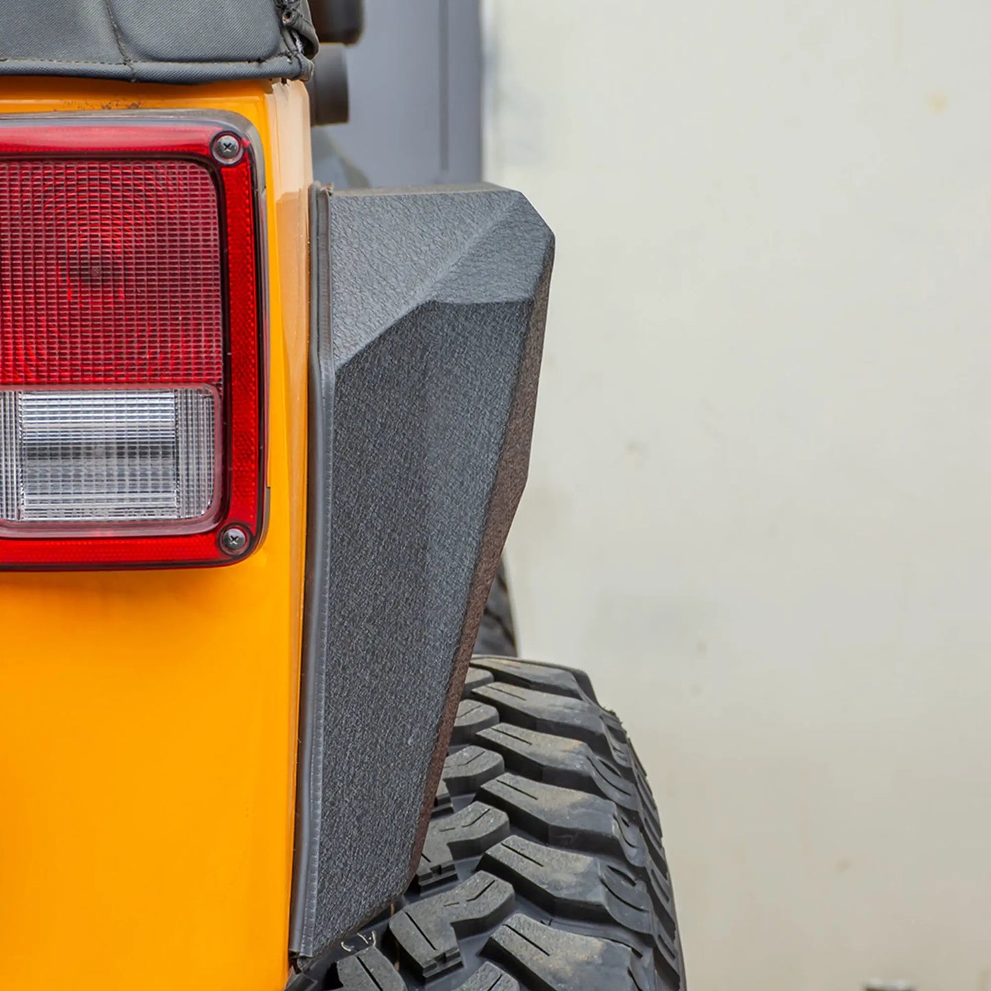DV8 Offroad 07-18 Jeep JK Fender Flares; Armor; Front & Rear by DV8 Offroad