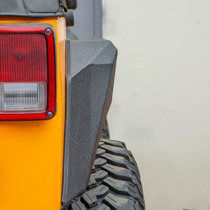 DV8 Offroad 07-18 Jeep JK Fender Flares; Armor; Front & Rear by DV8 Offroad