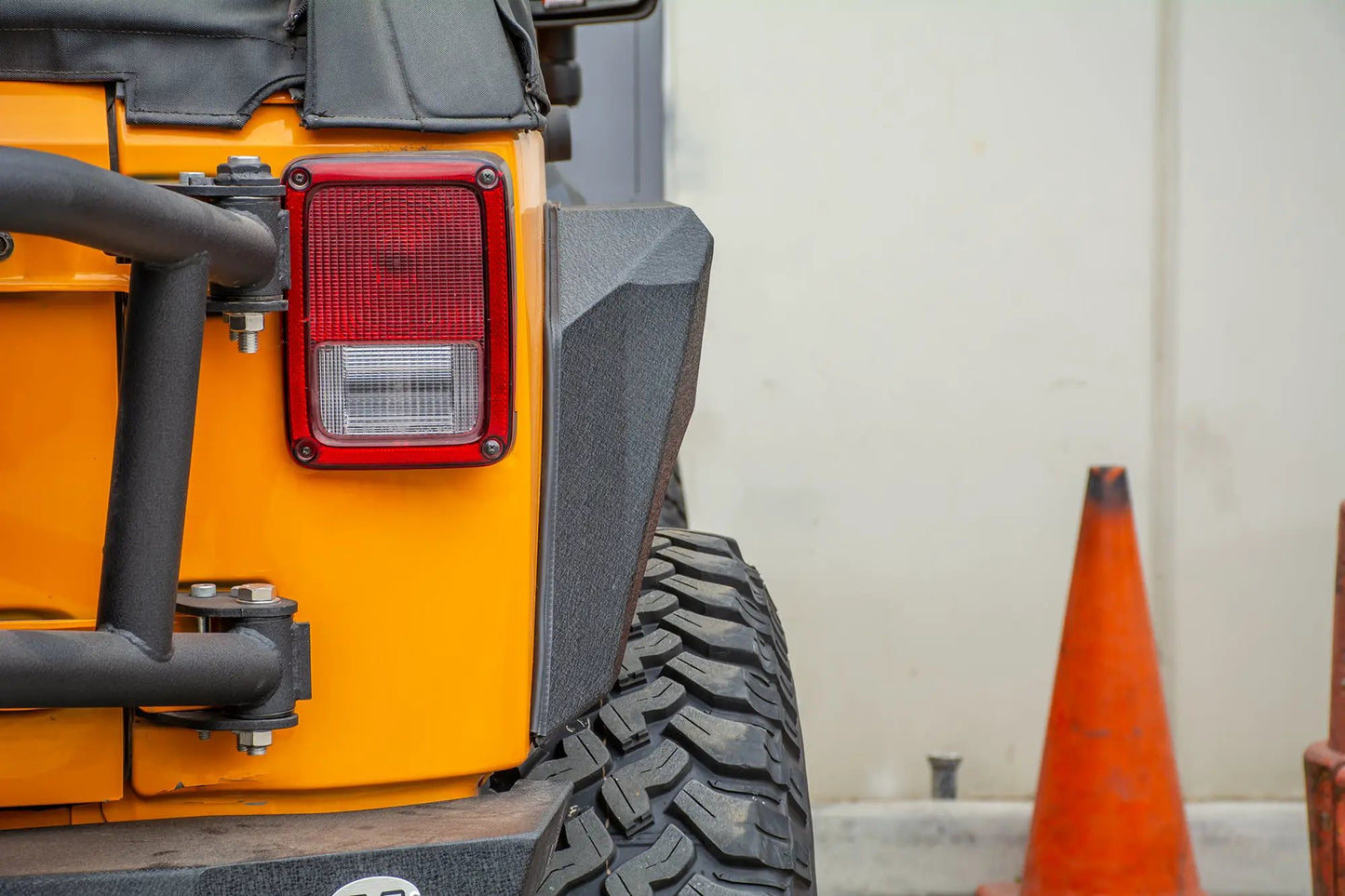 DV8 Offroad 07-18 Jeep JK Fender Flares; Armor; Front & Rear by DV8 Offroad