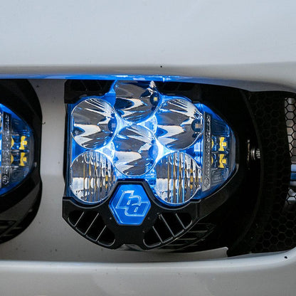 Baja Designs LP6 Pro LED Auxiliary Light Pod (Light Pattern: Driving/Combo; Color: Clear; Backlight: Blue)