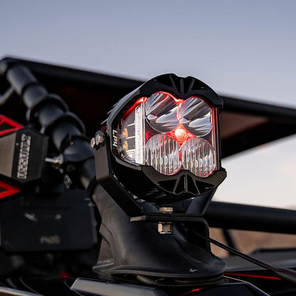 Baja Designs LP4 Pro LED Auxiliary Light Pod (Light Pattern: Driving/Combo; Color: Clear; Backlight: Red)