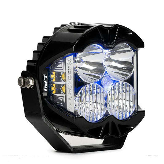 Baja Designs LP4 Pro LED Auxiliary Light Pod (Light Pattern: Driving/Combo; Color: Clear; Backlight: Blue) by Baja Designs