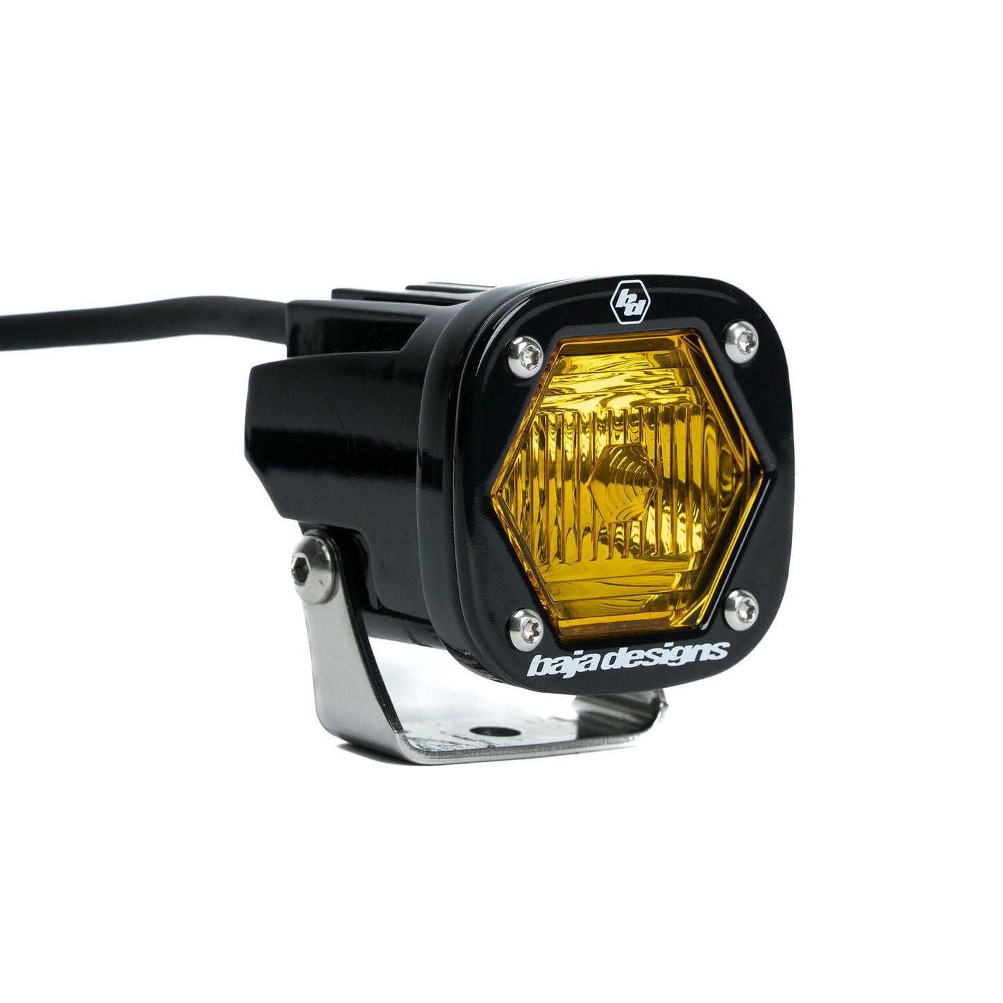 Baja Designs S1 with Trail Lens LED Auxiliary Light Pod (Baja Amber)
