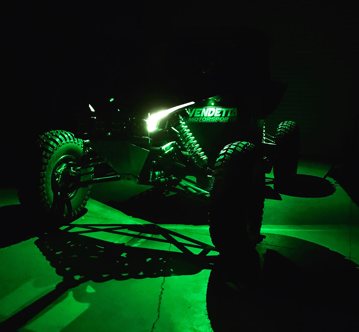 Baja Designs LED Dome Light with Switch (Green)