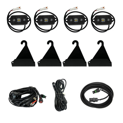 Baja Designs Toyota Bed Rail Cargo Light Kit - 2005-24 Toyota Tacoma, 2007-24 Toyota Tundra (White)